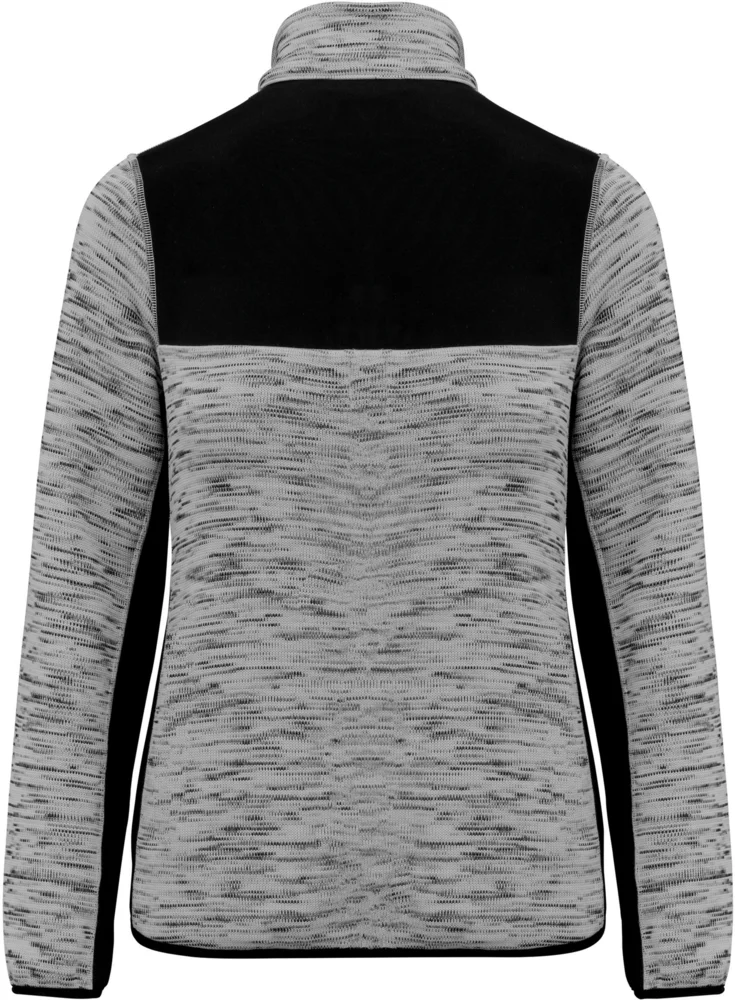 Damen Workwear Strickfleece Jacke