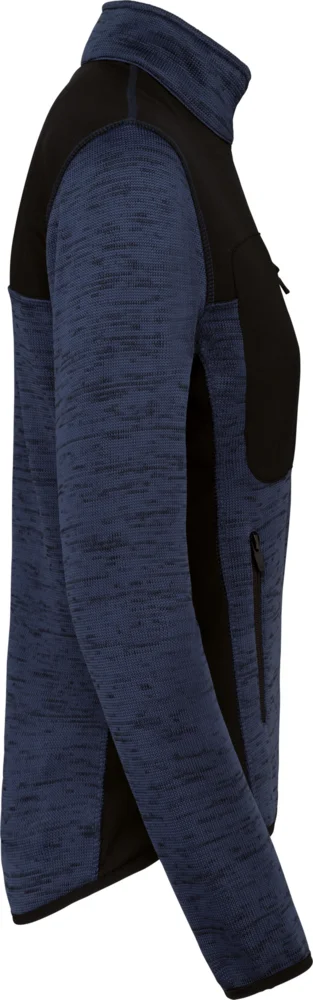 Damen Workwear Strickfleece Jacke