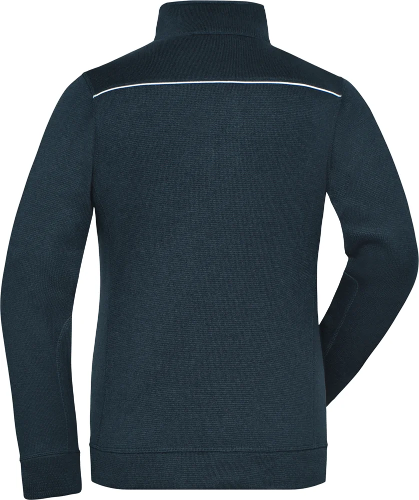 Damen Workwear Strickfleece Jacke - Solid
