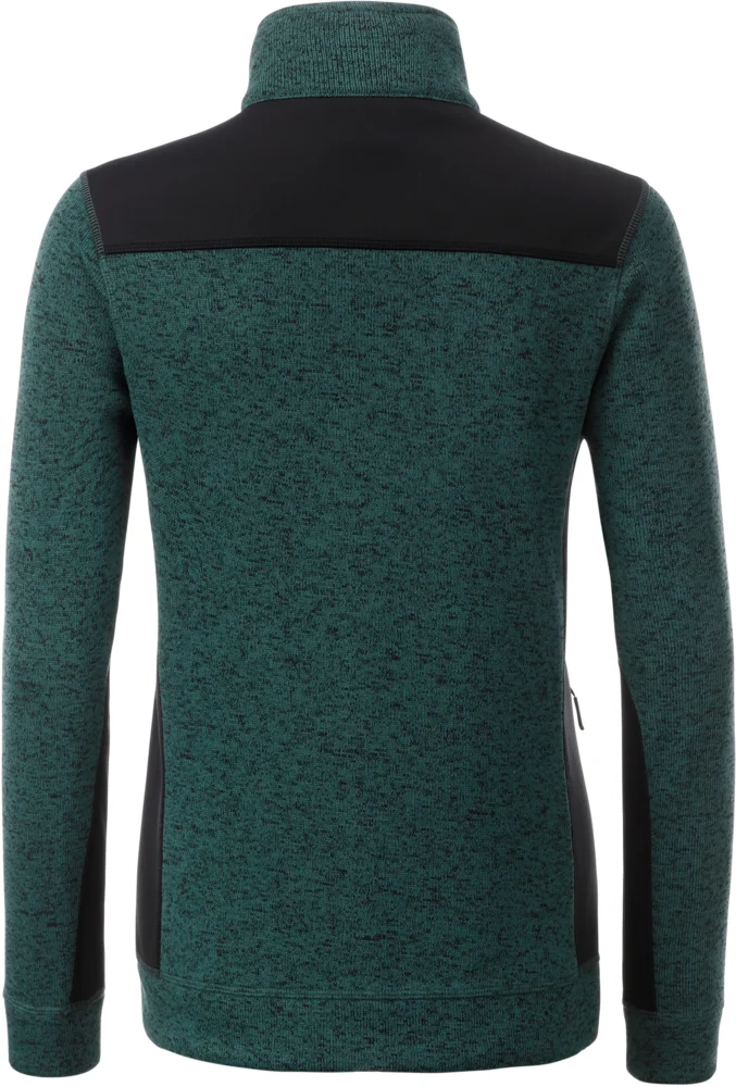 Damen Workwear Strickfleece Jacke - Strong