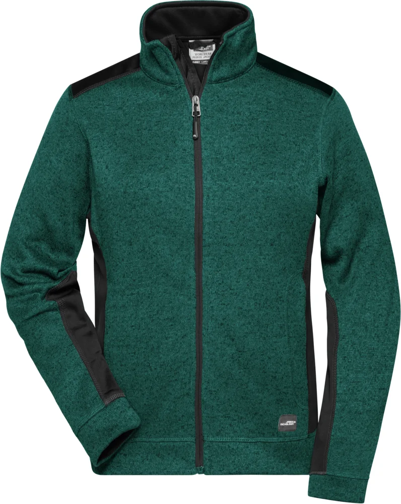 Damen Workwear Strickfleece Jacke - Strong