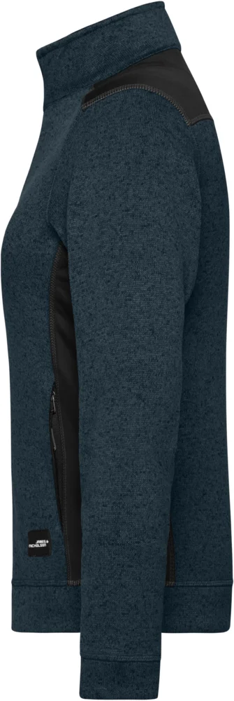 Damen Workwear Strickfleece Jacke - Strong