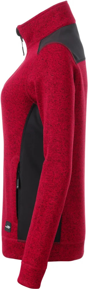 Damen Workwear Strickfleece Jacke - Strong