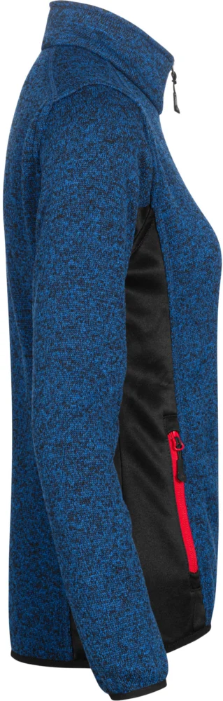 Damen Workwear Strickfleece Jacke