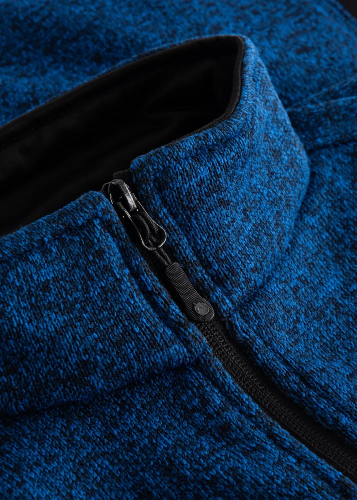 Damen Workwear Strickfleece Jacke