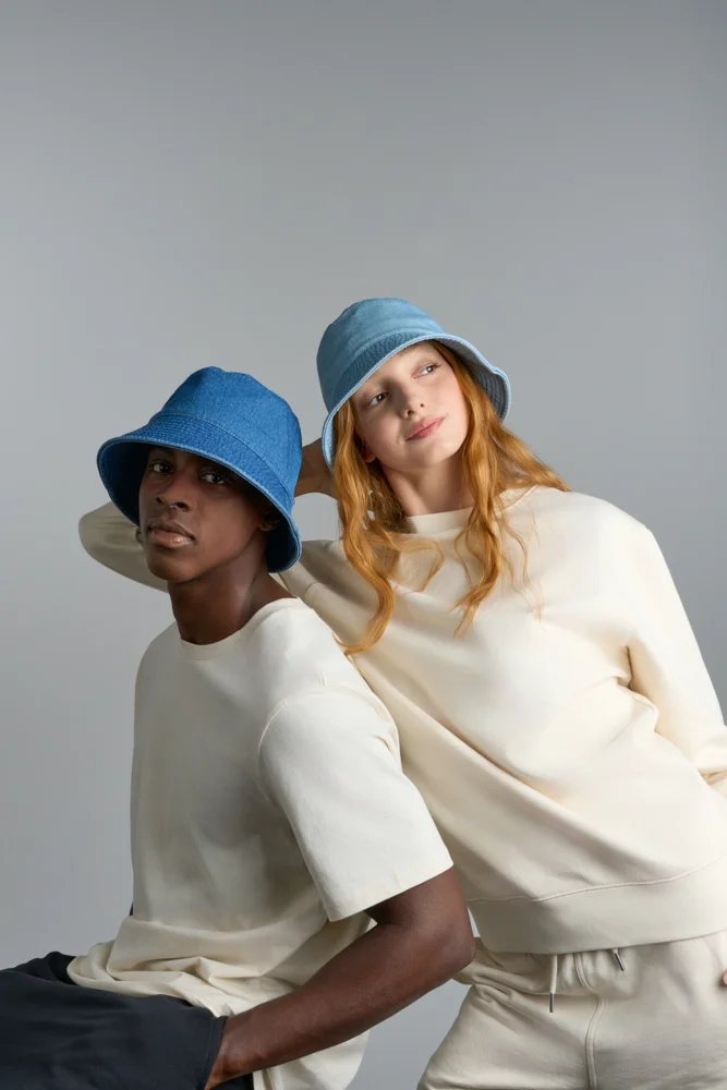 Denim Bucket Hat