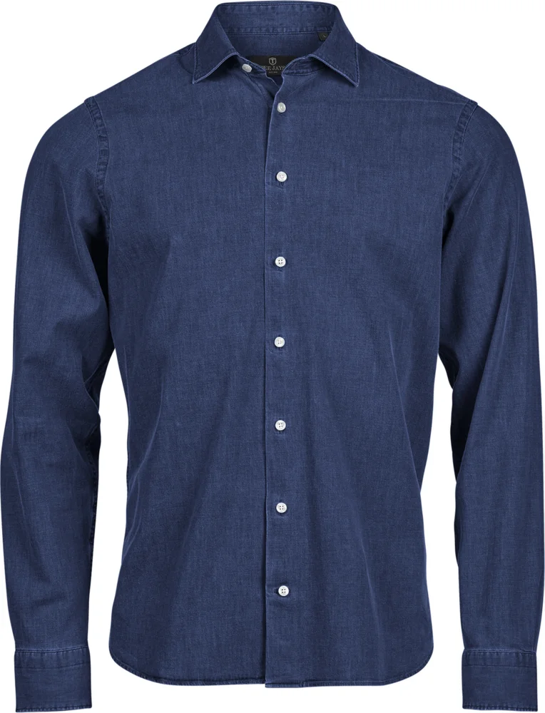 Denim Hemd langarm