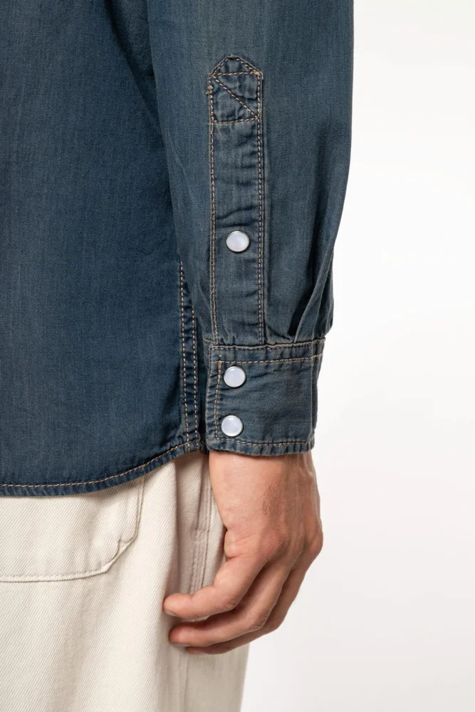 Denim Hemd langarm