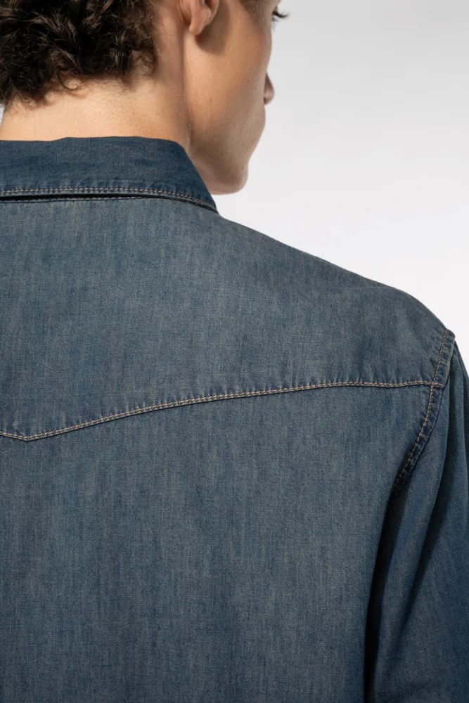 Denim Hemd langarm
