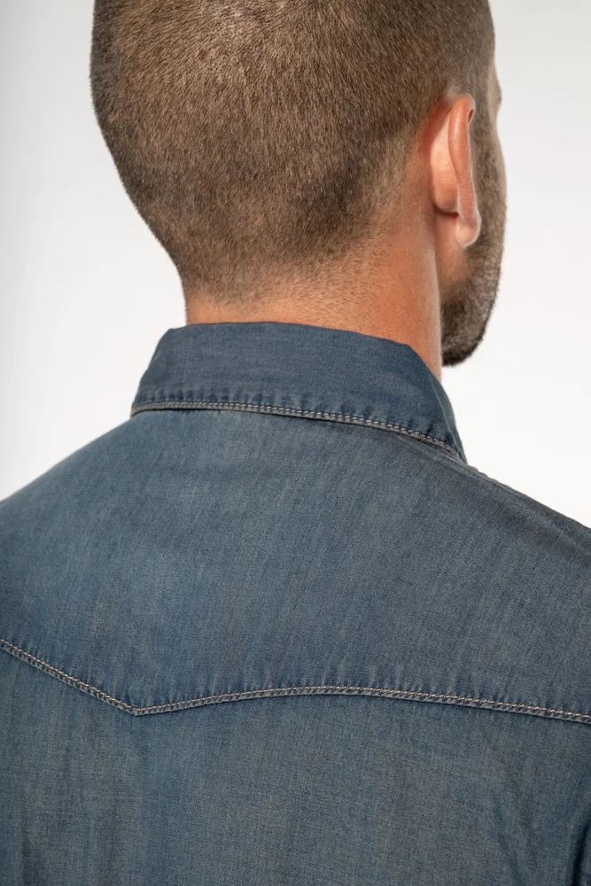 Denim Hemd langarm