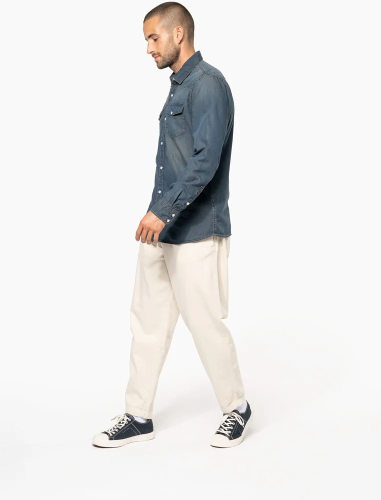 Denim Hemd langarm