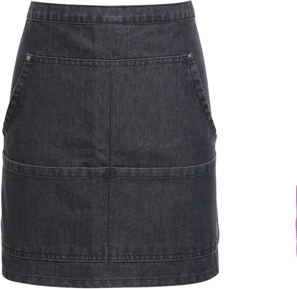 Denim Hüftschürze kurz