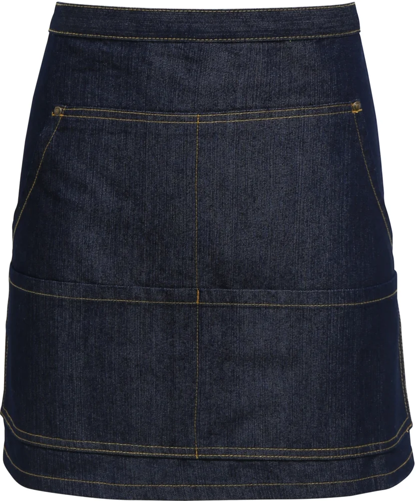 Denim Hüftschürze kurz