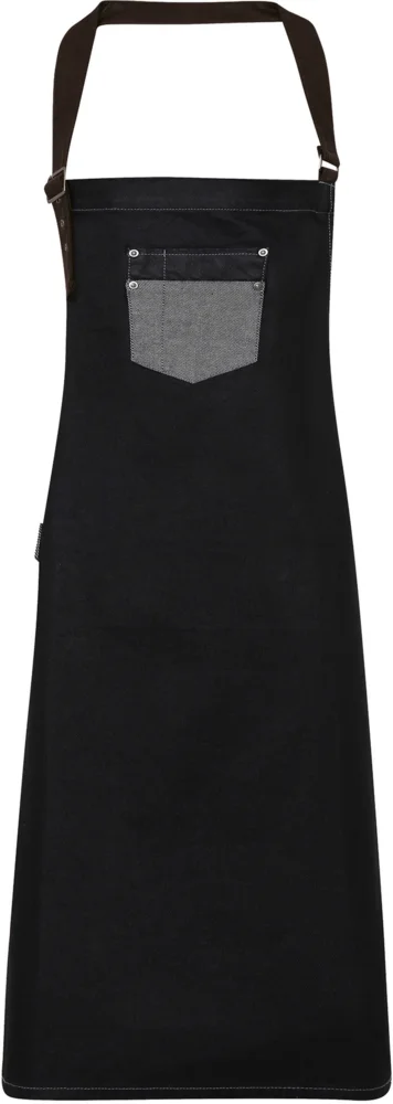 Denim Latzschürze "Division"