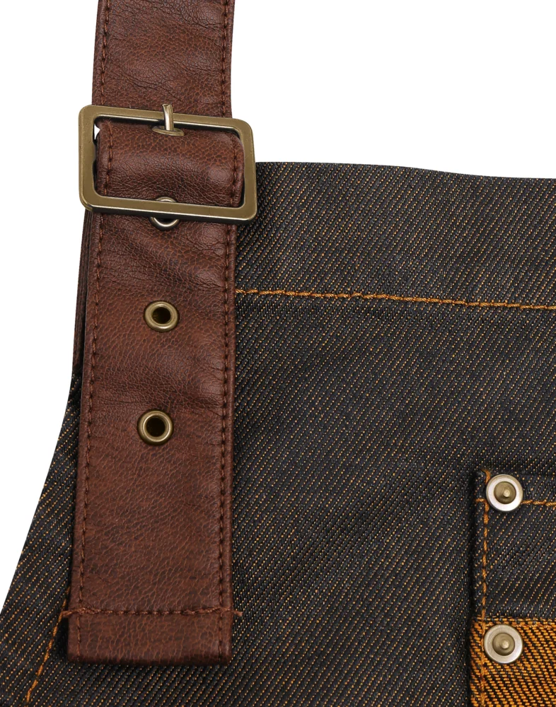 Denim Latzschürze "Division"
