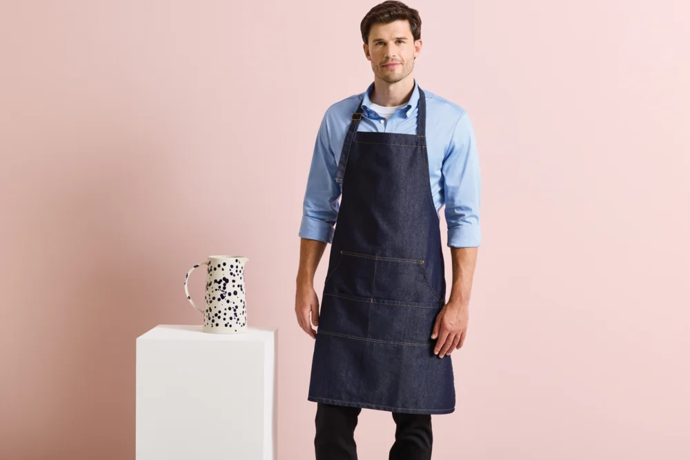 Denim Latzschürze