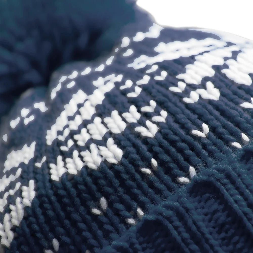 Fair Isle Snowstar® Beanie