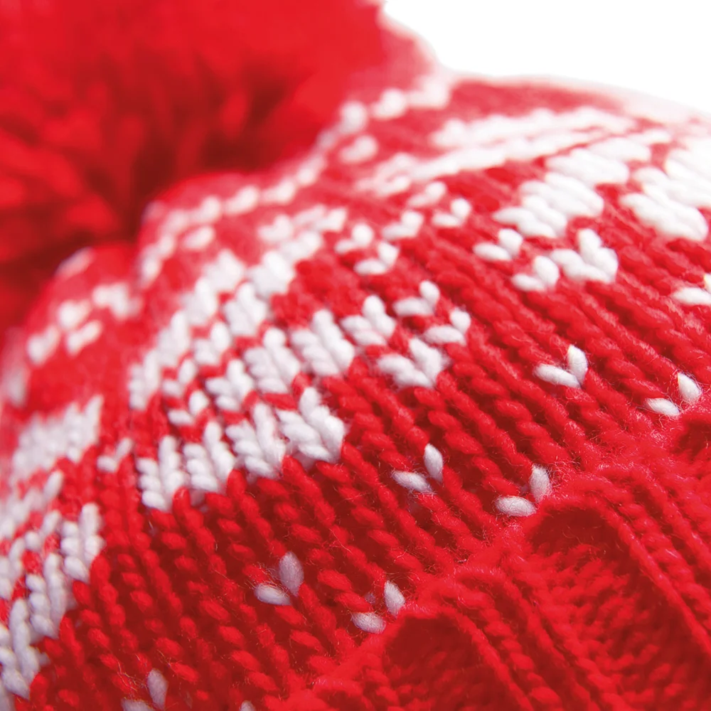 Fair Isle Snowstar® Beanie