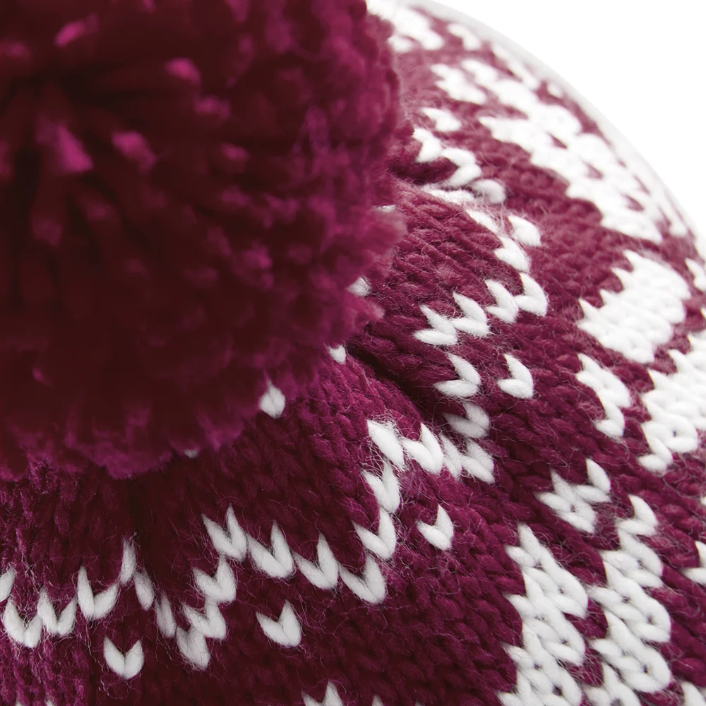 Fair Isle Snowstar® Beanie