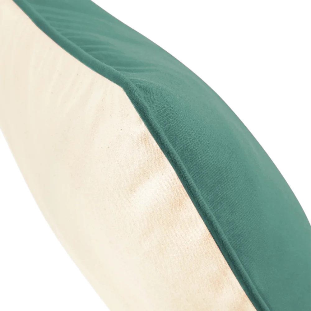 Fairtrade Kissenbezug mit Paspel