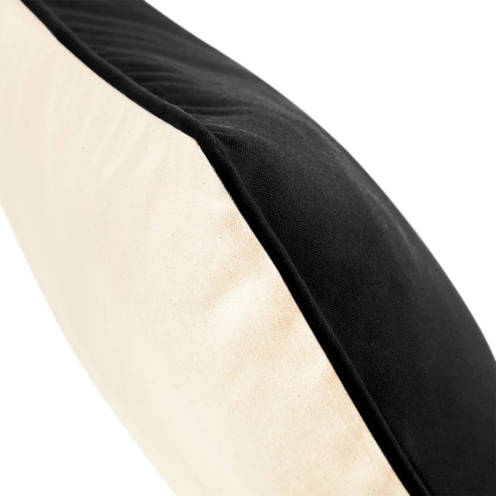 Fairtrade Kissenbezug mit Paspel