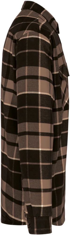 Flanellhemd mit Sherpafleecefutter