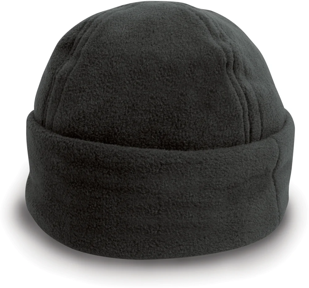 Fleece Mütze mit Umschlag