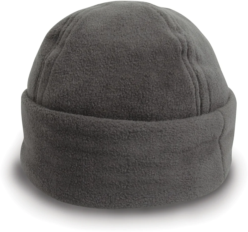 Fleece Mütze mit Umschlag