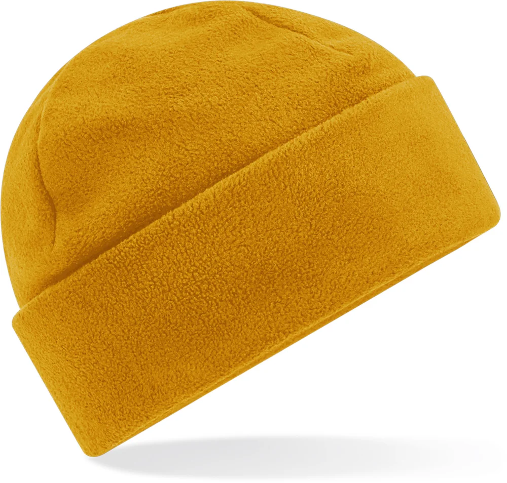 Deep Cuffed Fleece Beanie "Recycled"
