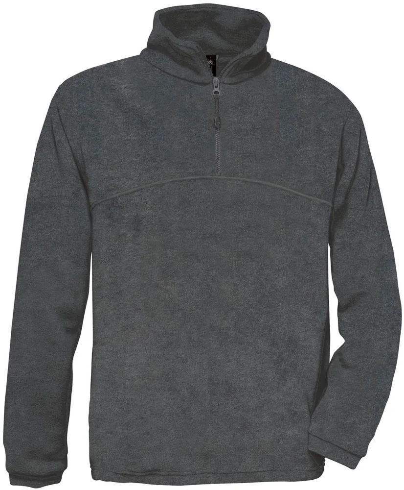Fleece Pullover mit 1/4 Zip