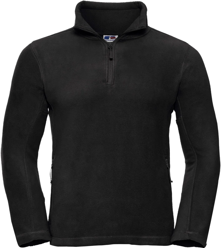 Fleece Pullover mit 1/4 Zip