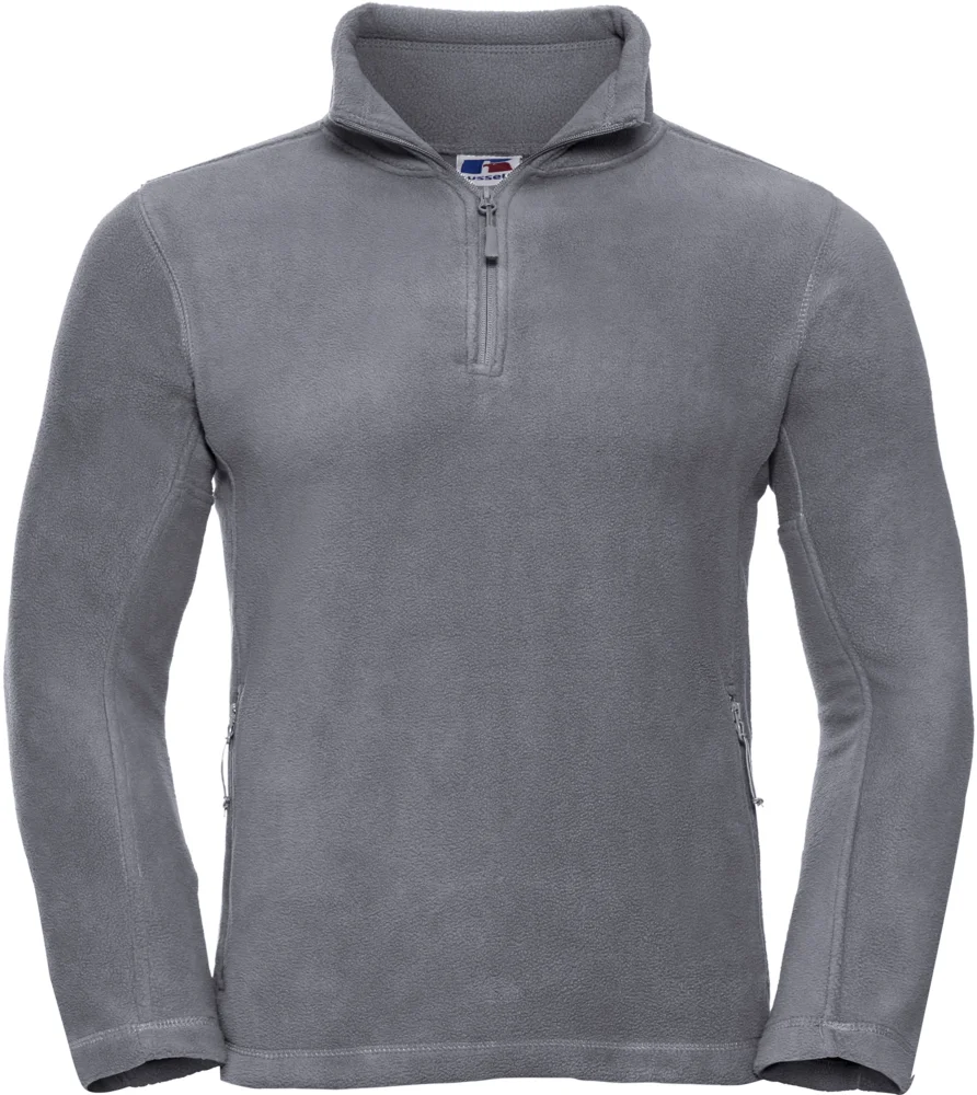 Fleece Pullover mit 1/4 Zip