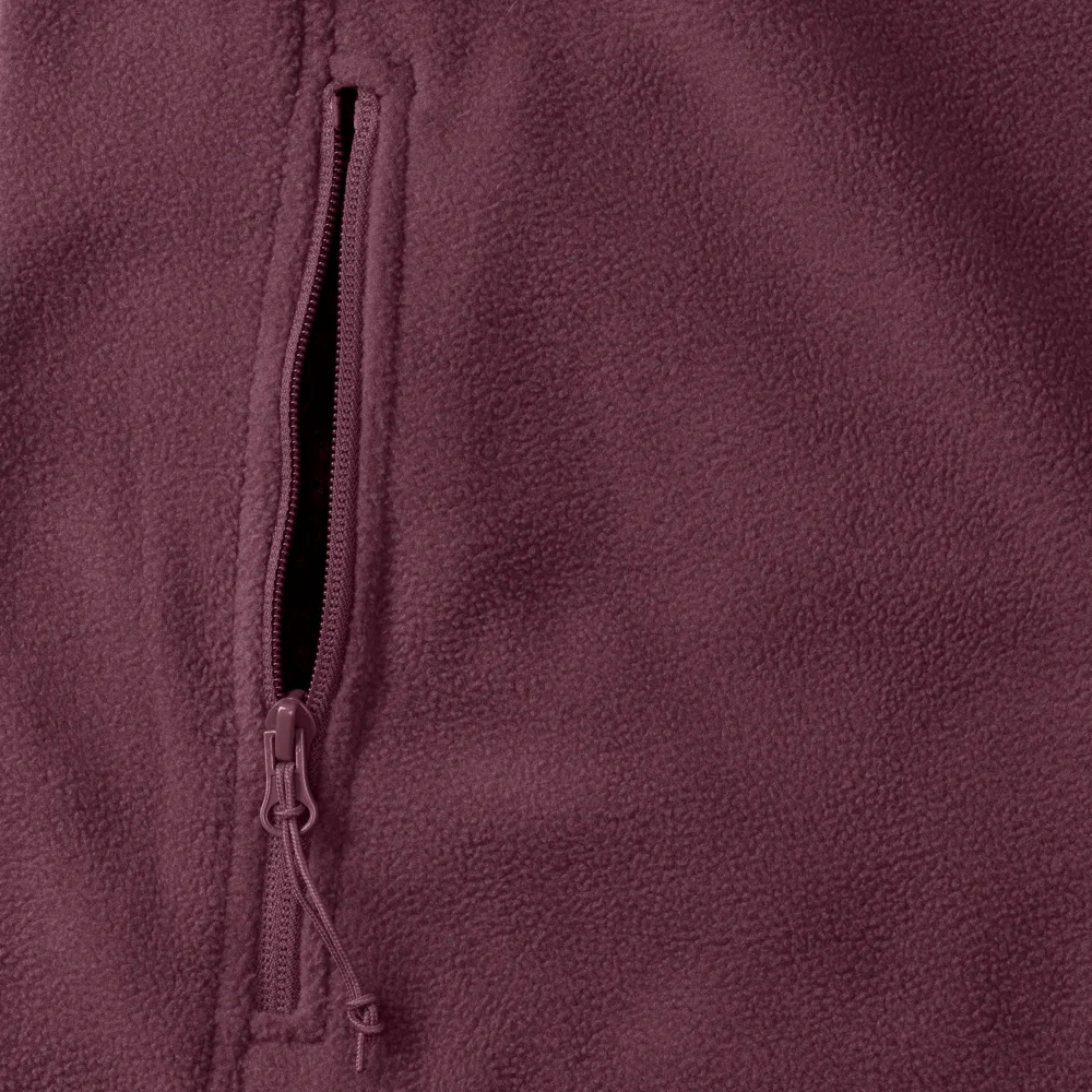 Fleece Pullover mit 1/4 Zip