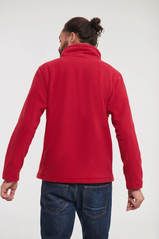 Fleece Pullover mit 1/4 Zip