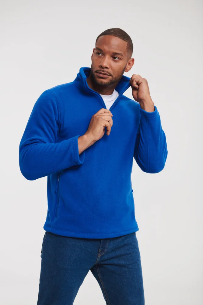 Fleece Pullover mit 1/4 Zip
