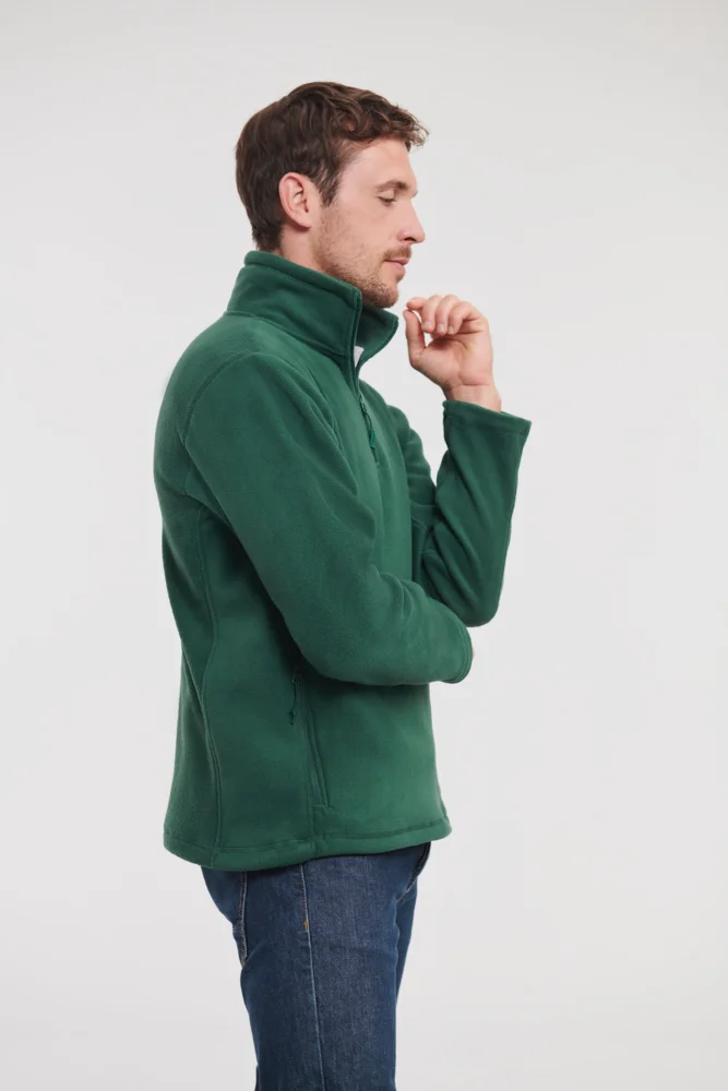 Fleece Pullover mit 1/4 Zip