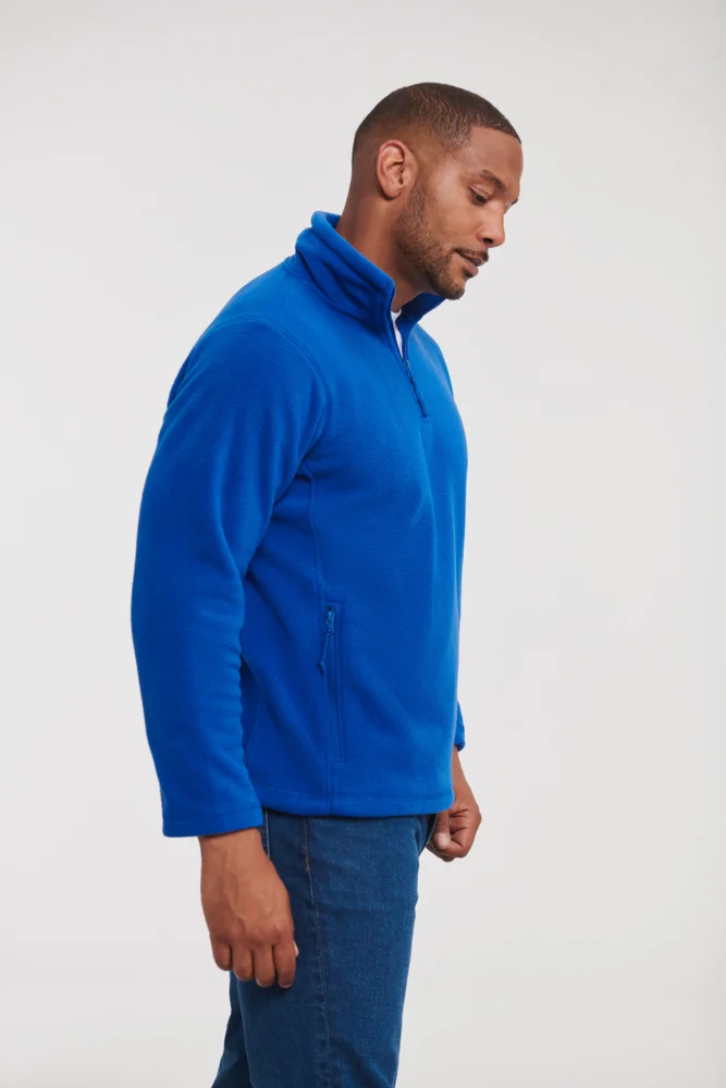 Fleece Pullover mit 1/4 Zip