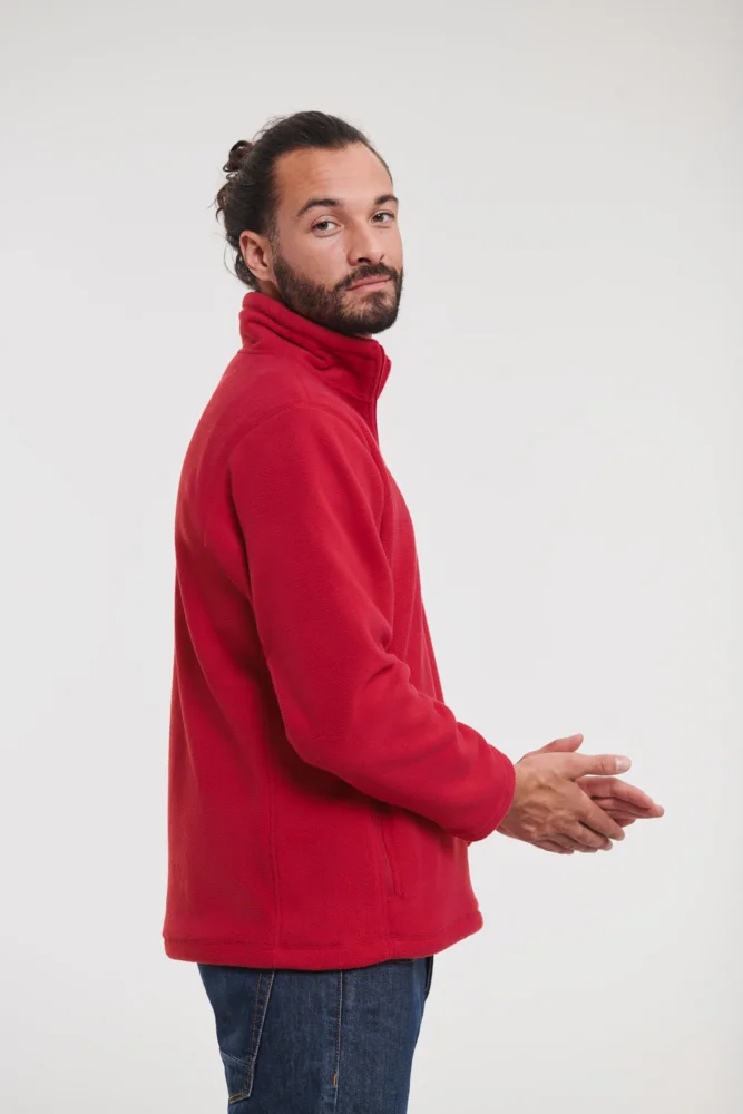 Fleece Pullover mit 1/4 Zip