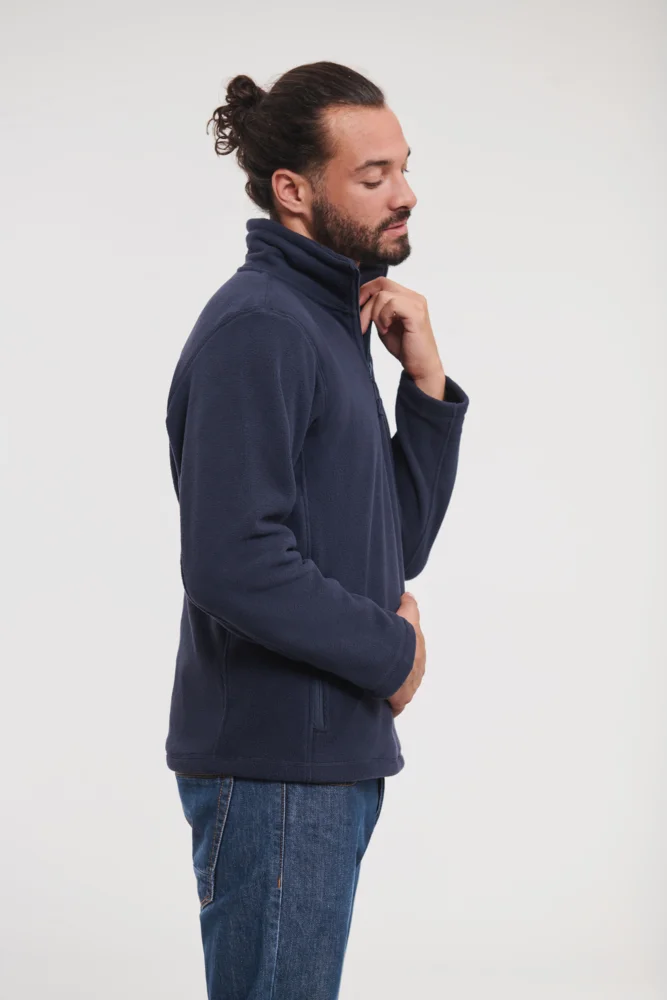 Fleece Pullover mit 1/4 Zip