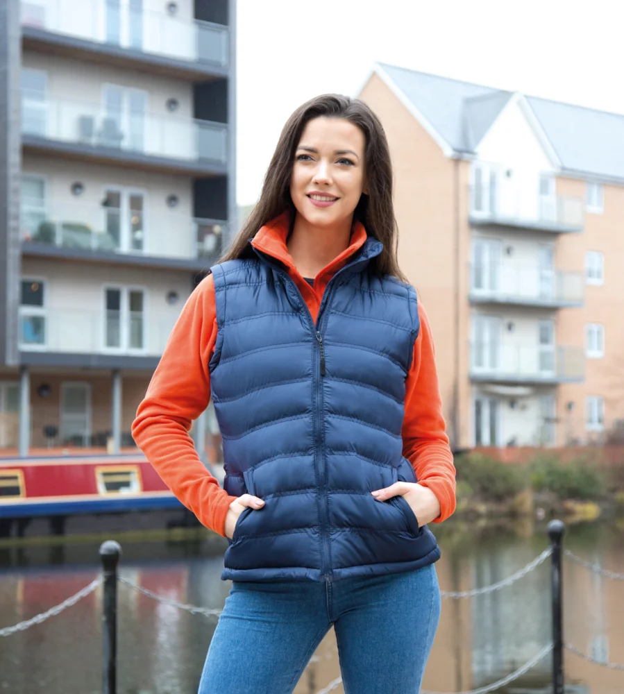 Gefütterter Damen Bodywarmer "Ice Bird"