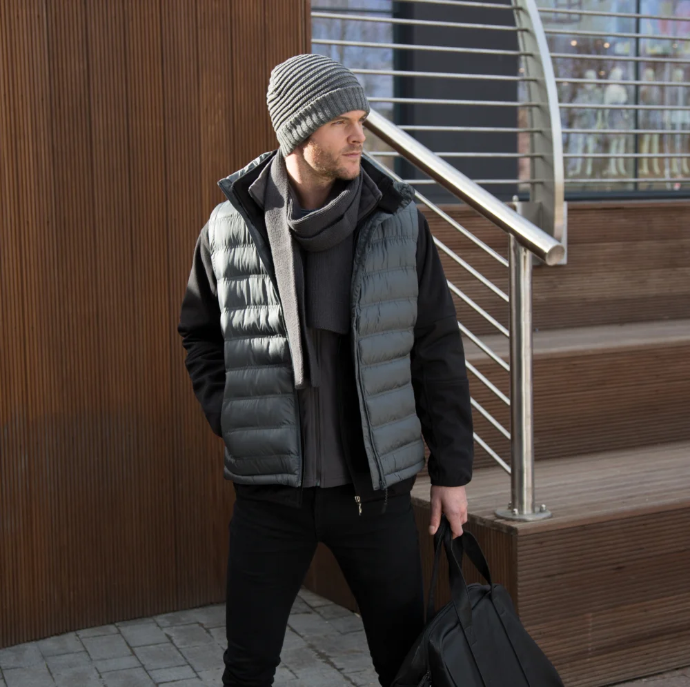 Gefütterter Herren Bodywarmer "Ice Bird"