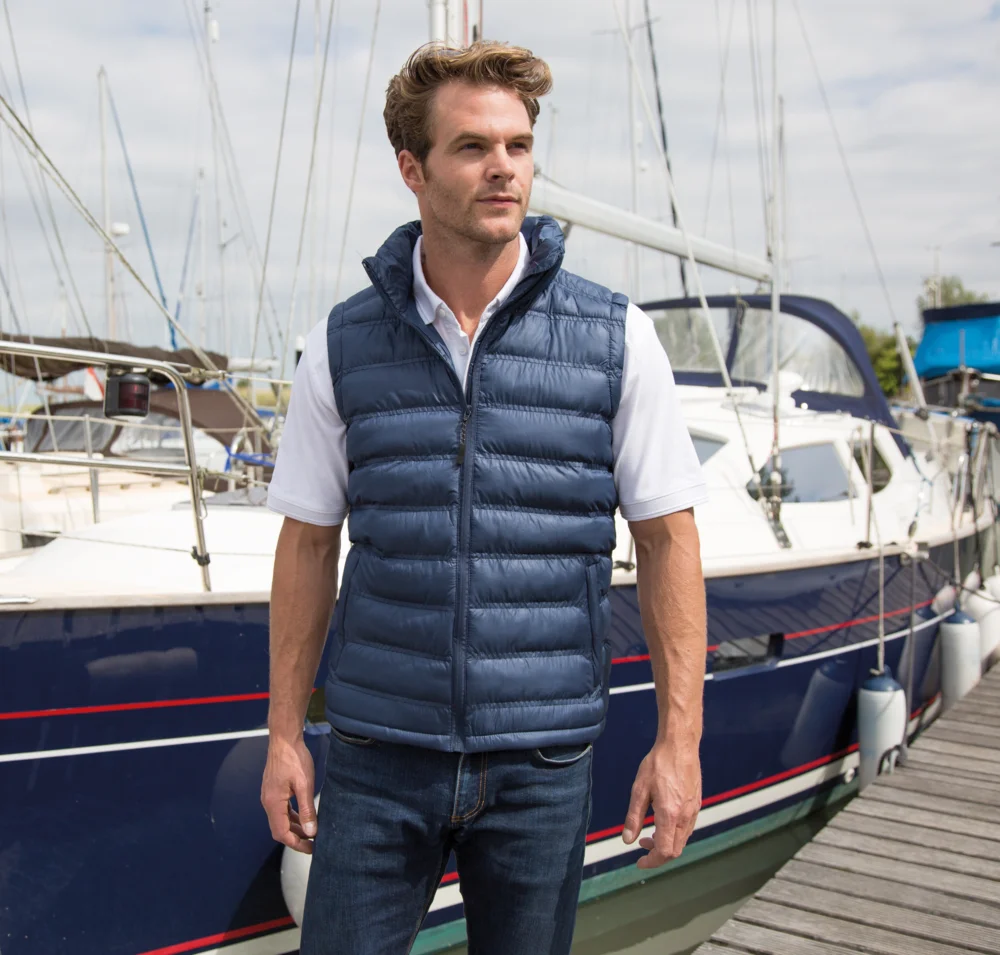 Gefütterter Herren Bodywarmer "Ice Bird"
