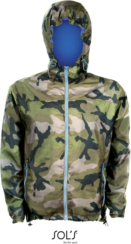 Gefütterter Unisex Windbreaker