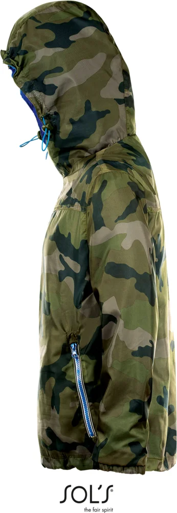 Gefütterter Unisex Windbreaker