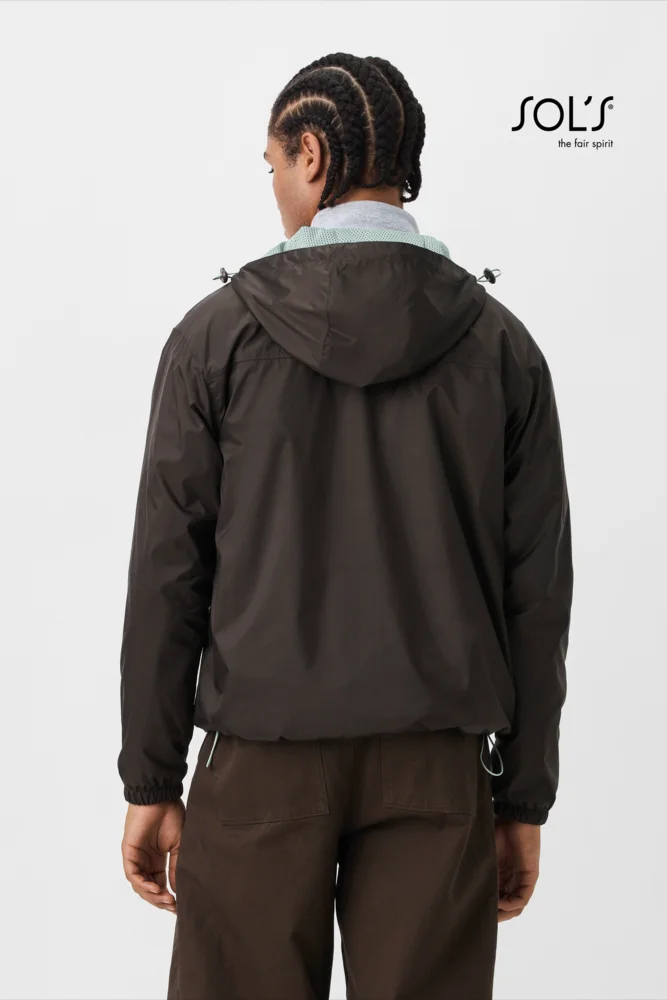 Gefütterter Unisex Windbreaker