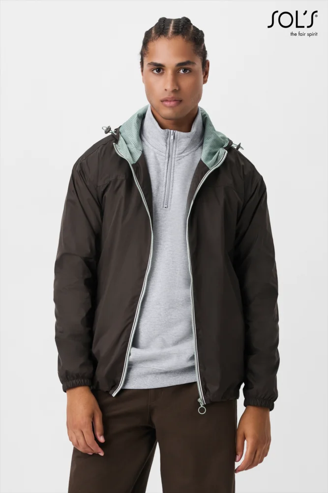 Gefütterter Unisex Windbreaker