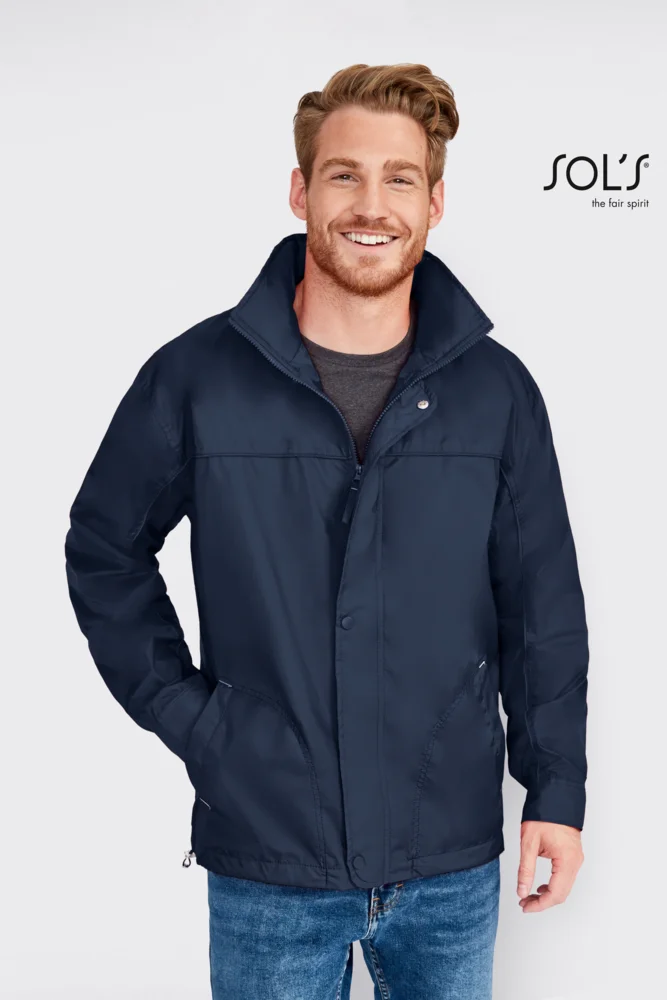 Gefütterter Unisex Windbreaker