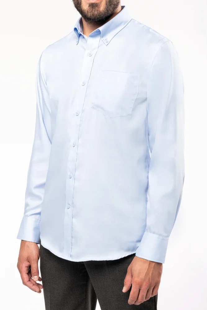 Non-iron shirt long-sleeve