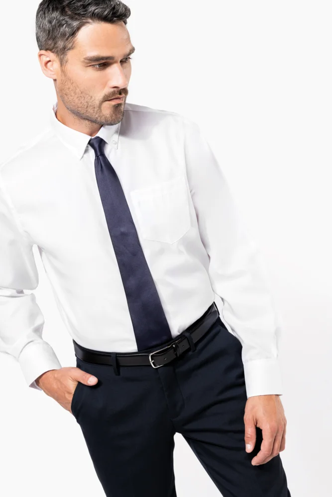 Non-iron shirt long-sleeve