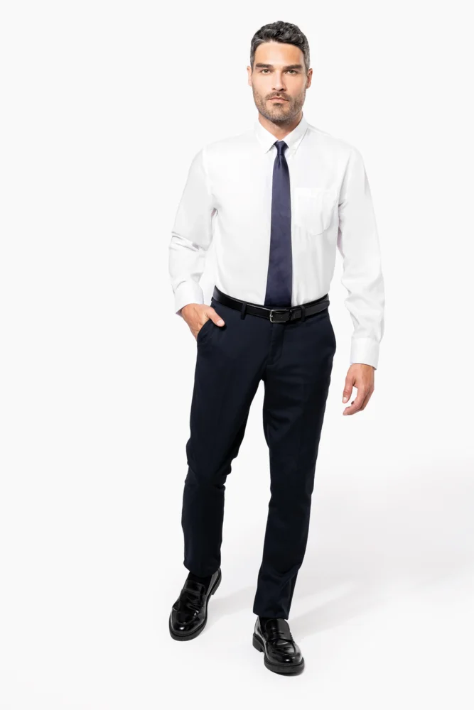Non-iron shirt long-sleeve
